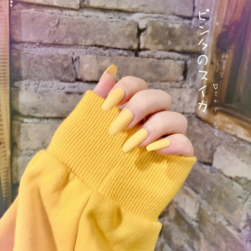 Fake Nails Wear Nails Autumn And Winter Frosted Personality Waterproof Ballet Nails Fake Nails Wear Nails Autumn And Winter Frosted Personality Waterproof Ballet Nails